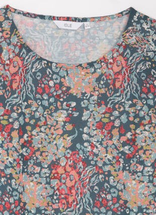 Printed Crew Neck T-Shirt