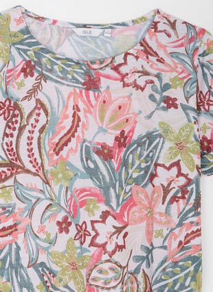 Printed Crew Neck T-Shirt