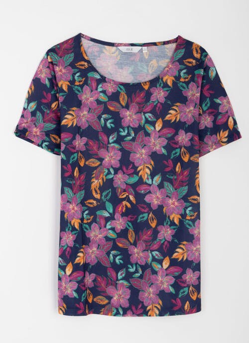 Printed Crew Neck T-Shirt