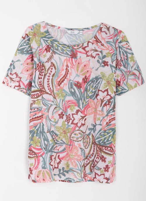 Printed Crew Neck T-Shirt