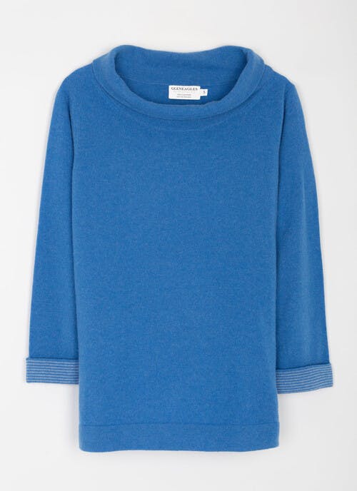 Cashmere Bardot Neck Jumper
