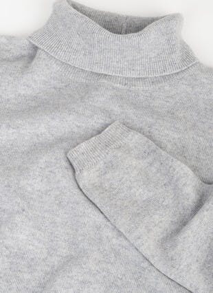 Pure Cashmere Classic Roll Neck Jumper