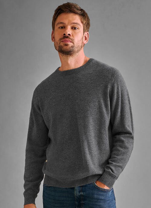 Pure Cashmere Crew Neck Jumper