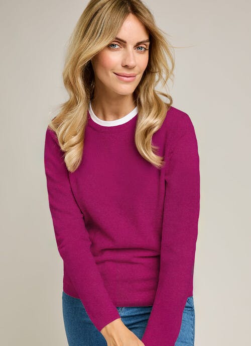 Merino Wool Crew Neck Jumper