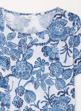 Printed Crew Neck T-Shirt