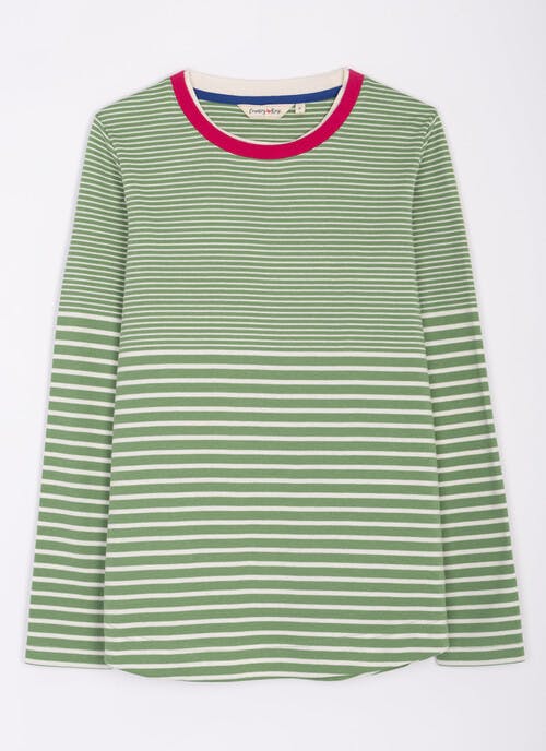 Pure Cotton Stripe Top
