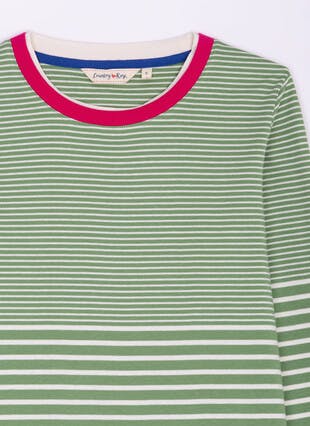 Pure Cotton Stripe Top