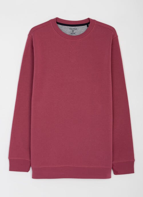 Cotton Rich Crew Neck Sweatshirt