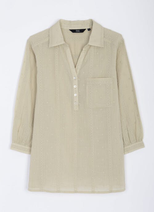 Pure Cotton Broderie Anglaise Blouse