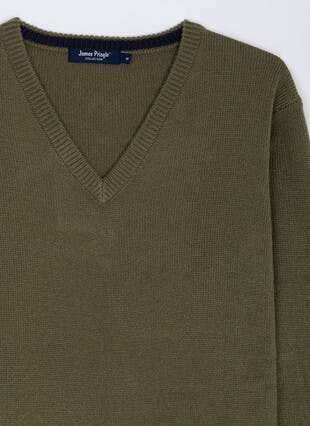 Easy Care V Neck Jumper