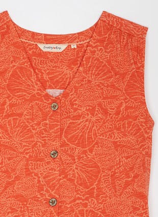 Pure Cotton Tiered Jersey Midi Dress