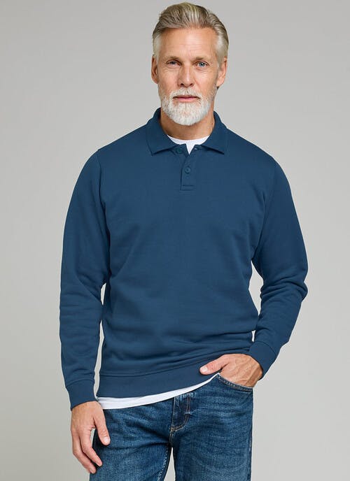 Cotton Rich Crew Neck Sweatshirt