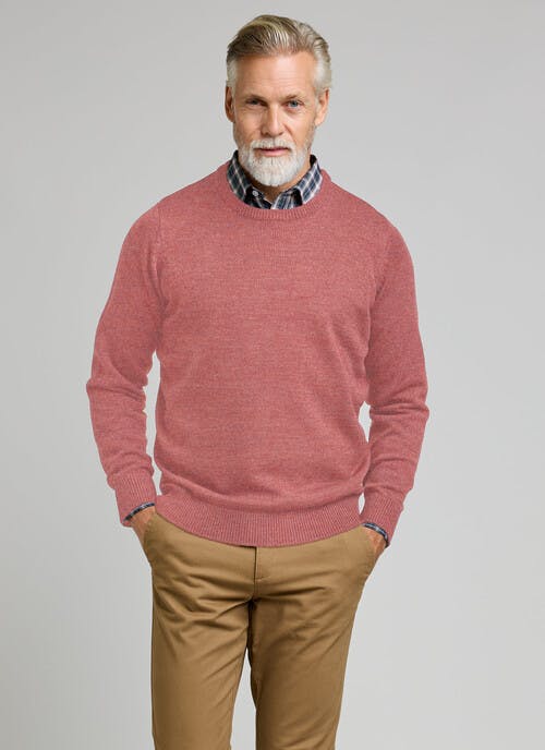 100% Lambswool Crew Neck Jumper