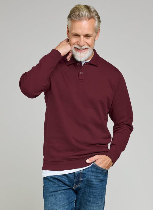 Cotton Rich Crew Neck Sweatshirt