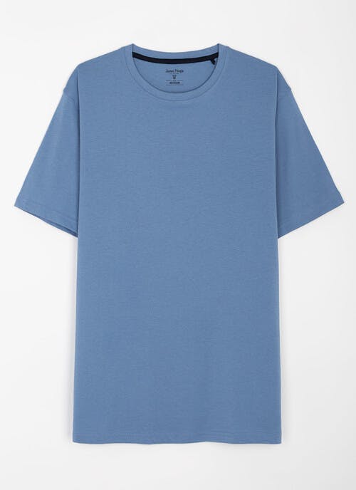 Pure Cotton Crew Neck T-Shirt