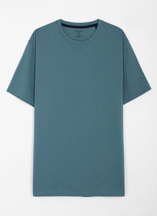 Pure Cotton Crew Neck T-Shirt