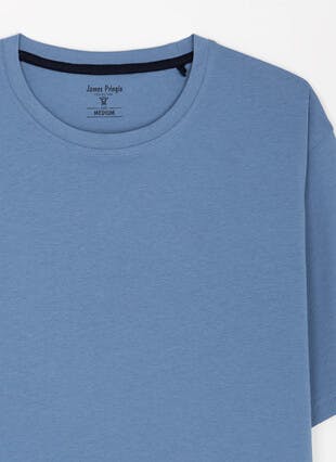 Pure Cotton Crew Neck T-Shirt
