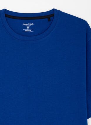 Pure Cotton Crew Neck T-Shirt