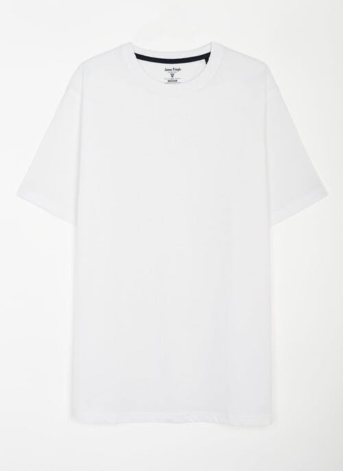 Pure Cotton Crew Neck T-Shirt