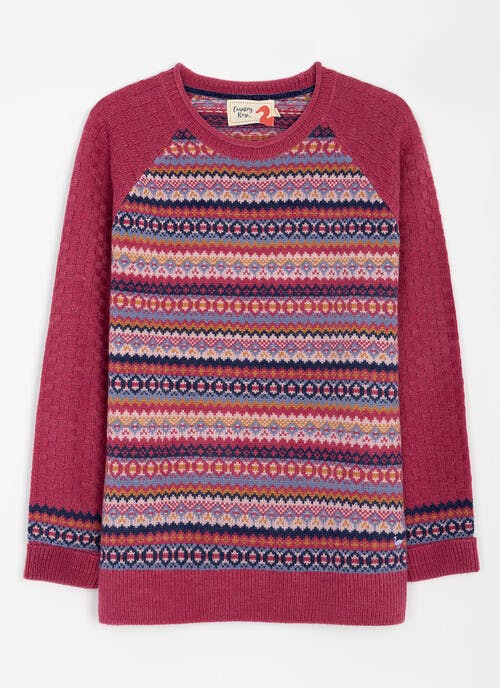 Pink Fairisle Jumper