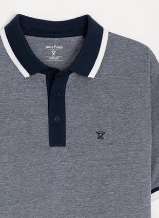 Pure Cotton Birdseye Polo Shirt