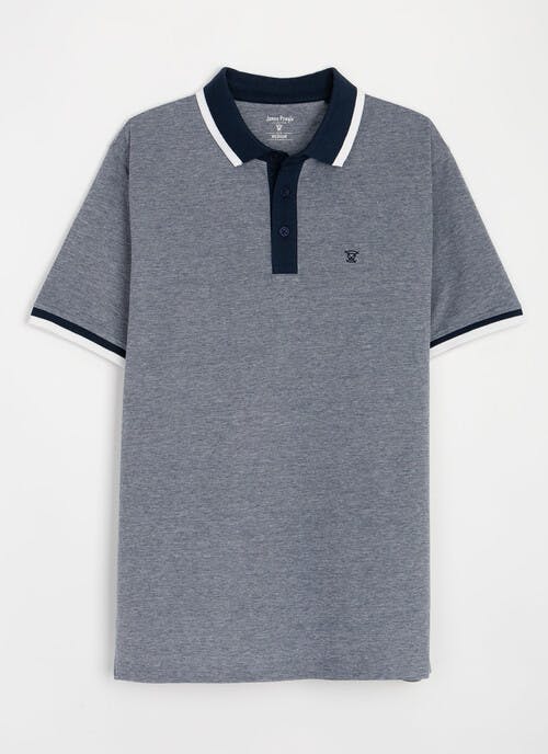 Pure Cotton Birdseye Polo Shirt