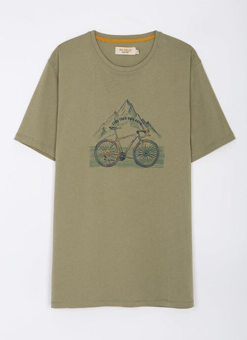 Pure Cotton Jersey Printed T- Shirt