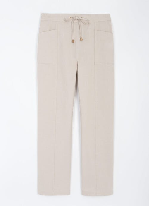 Pure Cotton Chambray Trouser