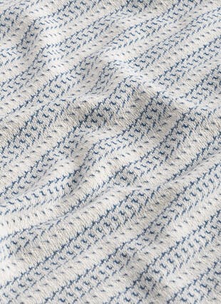 Cotton Rich Textured Stripe T-Shirt