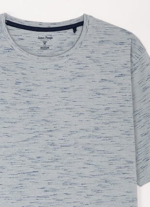 Cotton Rich Space Dyed T-Shirt
