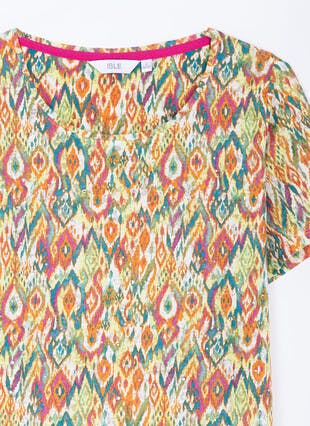 Cotton Blend Printed T-Shirt
