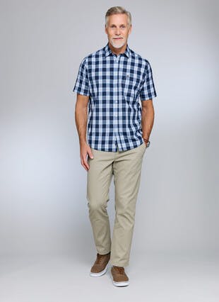 Regular Fit Cotton Chino Trouser