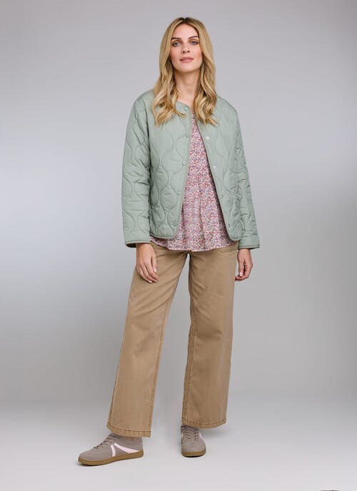 Smooth Touch Quilted Padded Jacket