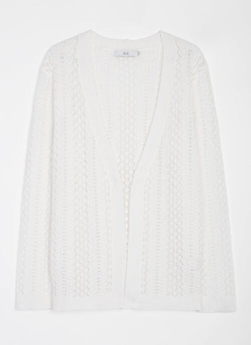 Textured Edge To Edge Cardigan