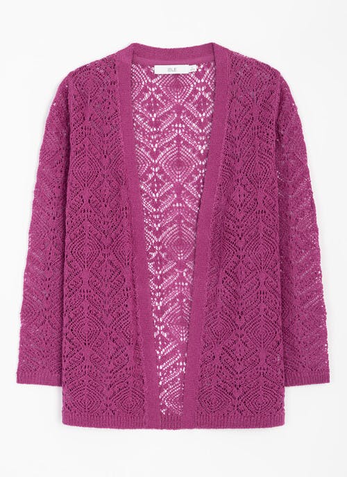 Textured Edge To Edge Cardi Shrug