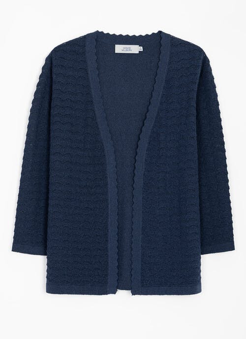 Textured Edge to Edge Cardigan