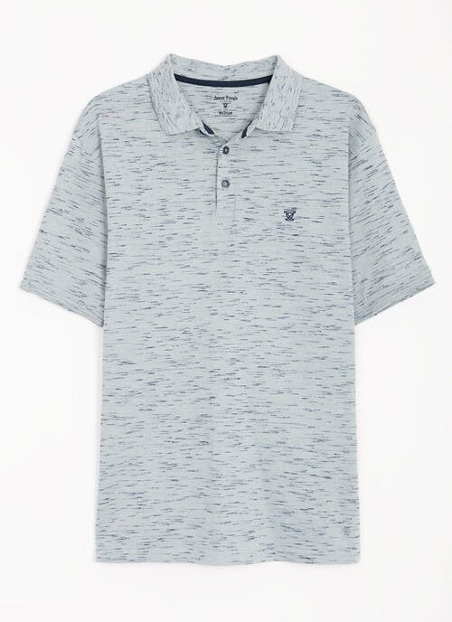 Cotton Rich Space Dyed Polo Shirt
