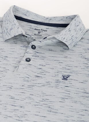 Cotton Rich Space Dyed Polo Shirt