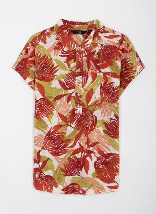 Cap Sleeve Soft Jersey Shirt 