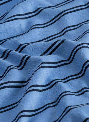 Pure Cotton Jersey Stripe T-Shirt