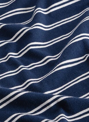 Pure Cotton Jersey Stripe T-Shirt