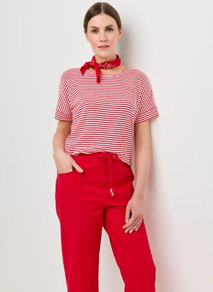Cotton Rich Stripe T-Shirt