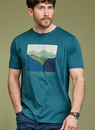 Pure Cotton Jersey Printed T- Shirt