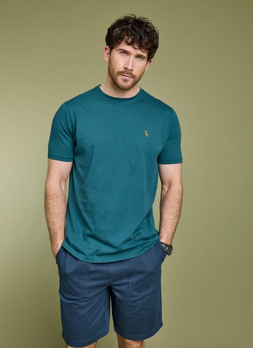 Pure Cotton Jersey Logo T-Shirt