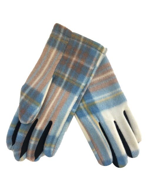 Tartan Check Gloves