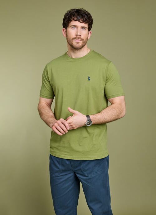 Pure Cotton Jersey Logo T-Shirt