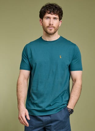 Pure Cotton Jersey Logo T-Shirt