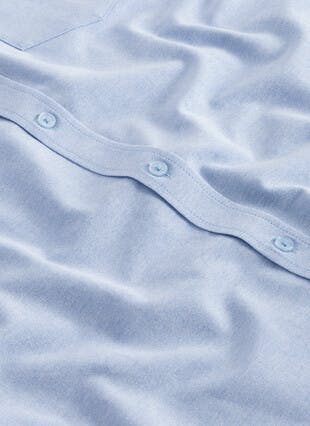 Pure Cotton Poplin Printed Short Sleeve Shirt