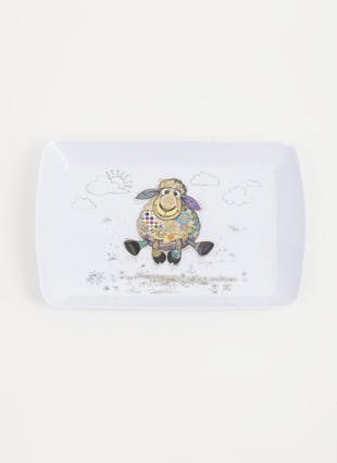 Bug Art Sasha The Sheep Small Melamine Tray