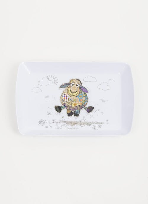 Bug Art Sasha The Sheep Small Melamine Tray